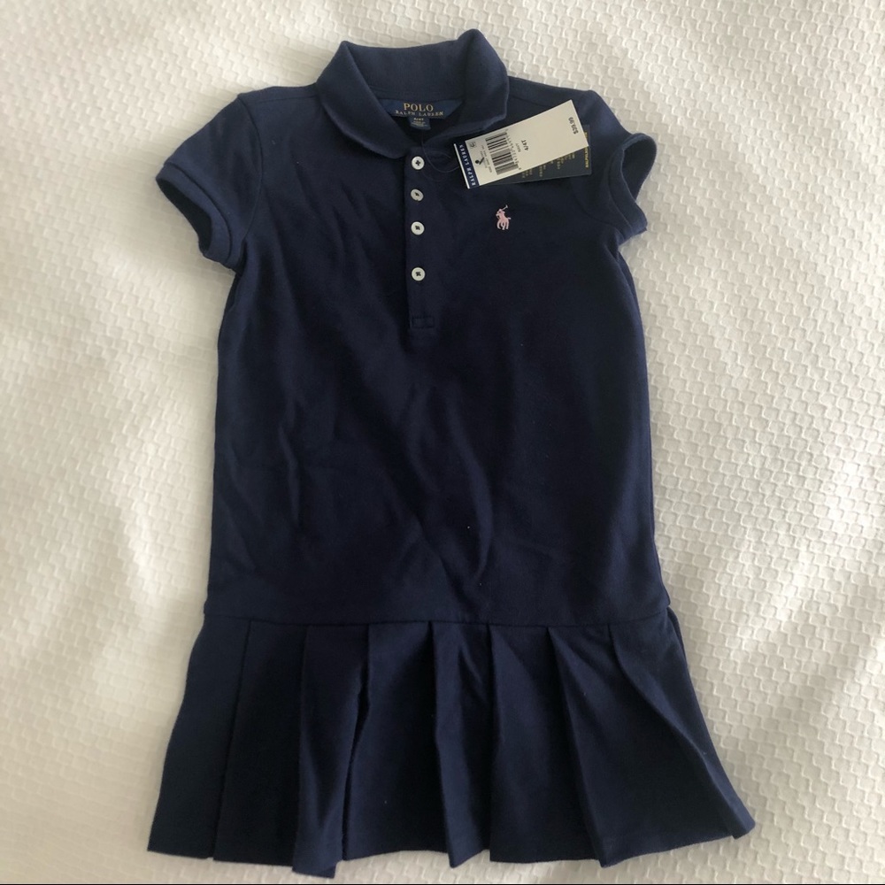 Little girl’s Polo Logo dress
